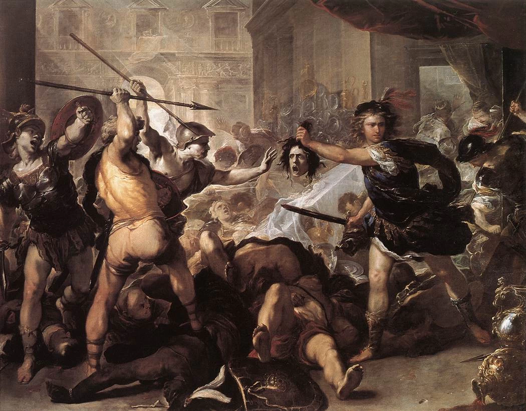 Perseo mostra la testa di Medusa - National Gallery, London